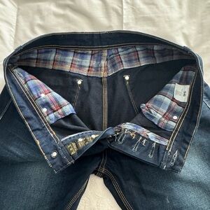 Vintage D.n.D Flannel Lined Jeans S 36